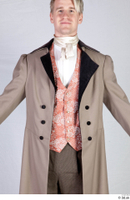  Photos Man in Historical Dress 34 19th century Historical clothing grey suit upper body 0001.jpg
